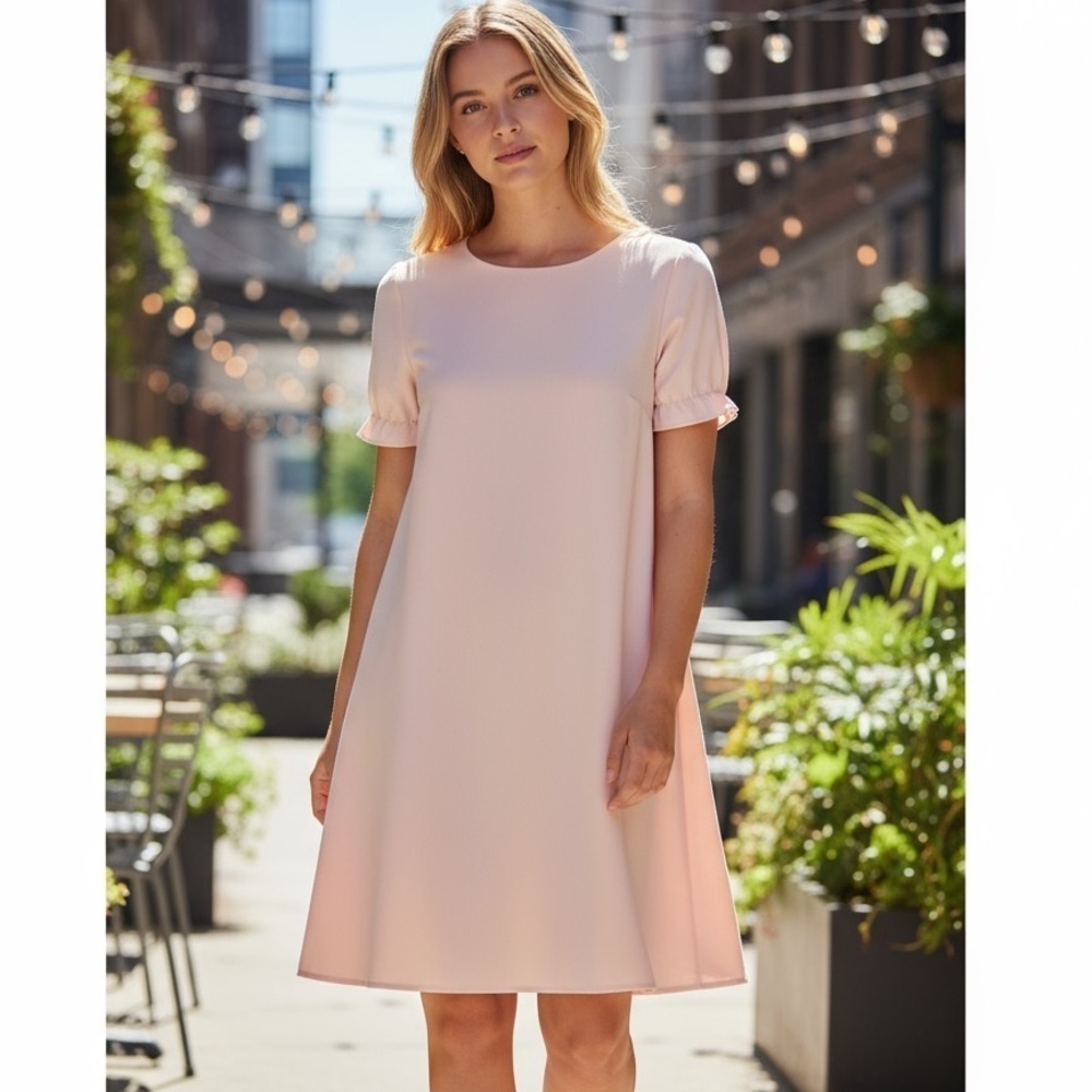 Lulu's Blush Pink Shift Dress
New